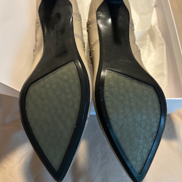 Calvin Klein Grazie Cow Silk Booties - Picture 3 of 4